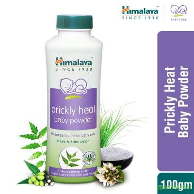 Himalaya Prickly Heat Baby Powder, 100gm