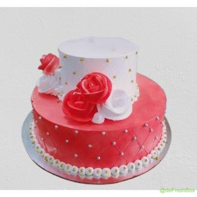 2-tier Cake (Choose your flavour), 2kg